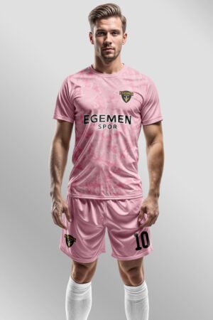 Simple Pink Halı Saha Forma