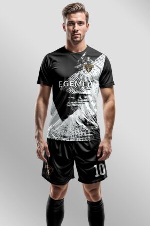 Siyah Beyaz 2026 Halı Saha Forma